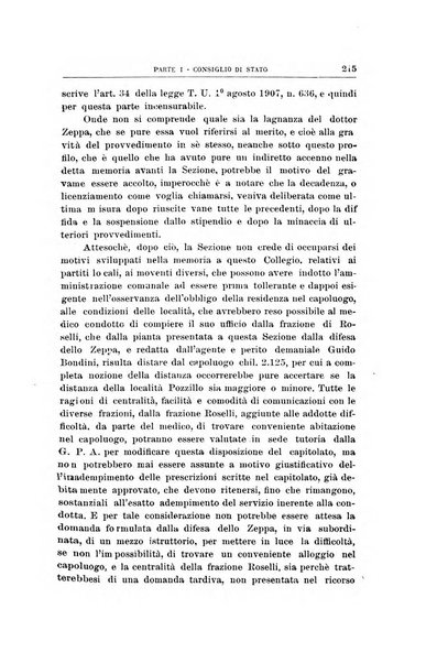 La giustizia amministrativa raccolta di decisioni e pareri del Consiglio di Stato, decisioni della Corte dei conti, sentenze della Cassazione di Roma, e decisioni delle Giunte provinciali amministrative