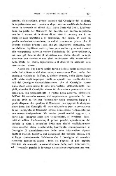 La giustizia amministrativa raccolta di decisioni e pareri del Consiglio di Stato, decisioni della Corte dei conti, sentenze della Cassazione di Roma, e decisioni delle Giunte provinciali amministrative