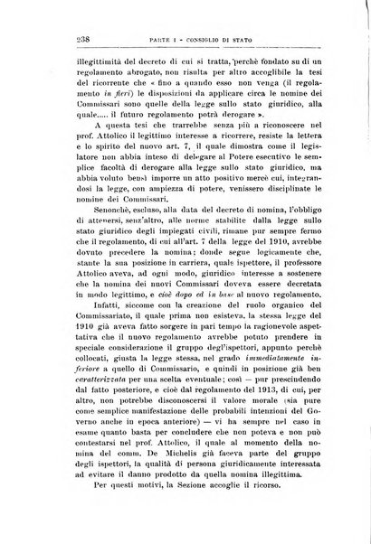 La giustizia amministrativa raccolta di decisioni e pareri del Consiglio di Stato, decisioni della Corte dei conti, sentenze della Cassazione di Roma, e decisioni delle Giunte provinciali amministrative