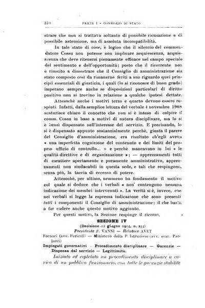 La giustizia amministrativa raccolta di decisioni e pareri del Consiglio di Stato, decisioni della Corte dei conti, sentenze della Cassazione di Roma, e decisioni delle Giunte provinciali amministrative