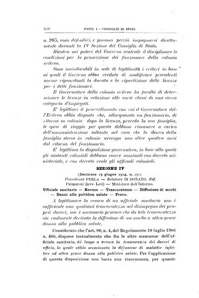 La giustizia amministrativa raccolta di decisioni e pareri del Consiglio di Stato, decisioni della Corte dei conti, sentenze della Cassazione di Roma, e decisioni delle Giunte provinciali amministrative