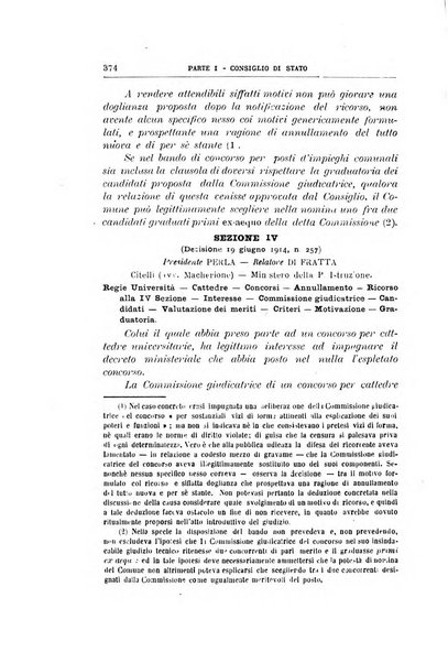 La giustizia amministrativa raccolta di decisioni e pareri del Consiglio di Stato, decisioni della Corte dei conti, sentenze della Cassazione di Roma, e decisioni delle Giunte provinciali amministrative