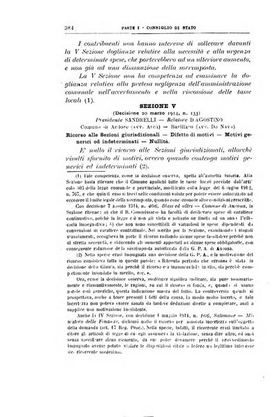 La giustizia amministrativa raccolta di decisioni e pareri del Consiglio di Stato, decisioni della Corte dei conti, sentenze della Cassazione di Roma, e decisioni delle Giunte provinciali amministrative