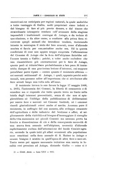 La giustizia amministrativa raccolta di decisioni e pareri del Consiglio di Stato, decisioni della Corte dei conti, sentenze della Cassazione di Roma, e decisioni delle Giunte provinciali amministrative