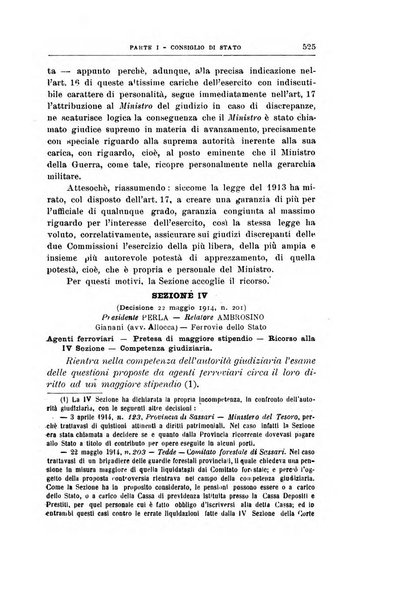 La giustizia amministrativa raccolta di decisioni e pareri del Consiglio di Stato, decisioni della Corte dei conti, sentenze della Cassazione di Roma, e decisioni delle Giunte provinciali amministrative