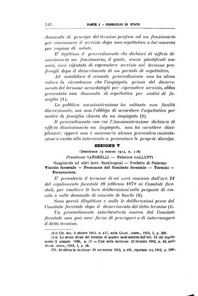 La giustizia amministrativa raccolta di decisioni e pareri del Consiglio di Stato, decisioni della Corte dei conti, sentenze della Cassazione di Roma, e decisioni delle Giunte provinciali amministrative