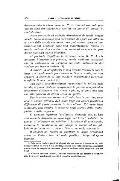 La giustizia amministrativa raccolta di decisioni e pareri del Consiglio di Stato, decisioni della Corte dei conti, sentenze della Cassazione di Roma, e decisioni delle Giunte provinciali amministrative