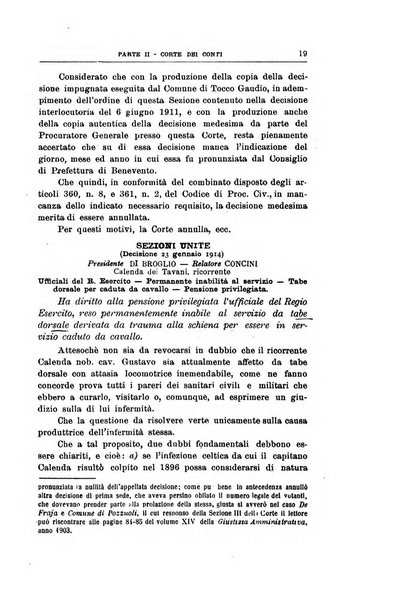 La giustizia amministrativa raccolta di decisioni e pareri del Consiglio di Stato, decisioni della Corte dei conti, sentenze della Cassazione di Roma, e decisioni delle Giunte provinciali amministrative