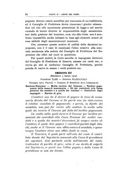 La giustizia amministrativa raccolta di decisioni e pareri del Consiglio di Stato, decisioni della Corte dei conti, sentenze della Cassazione di Roma, e decisioni delle Giunte provinciali amministrative