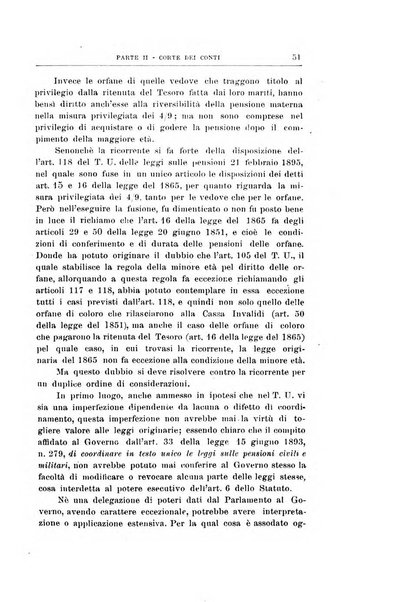 La giustizia amministrativa raccolta di decisioni e pareri del Consiglio di Stato, decisioni della Corte dei conti, sentenze della Cassazione di Roma, e decisioni delle Giunte provinciali amministrative