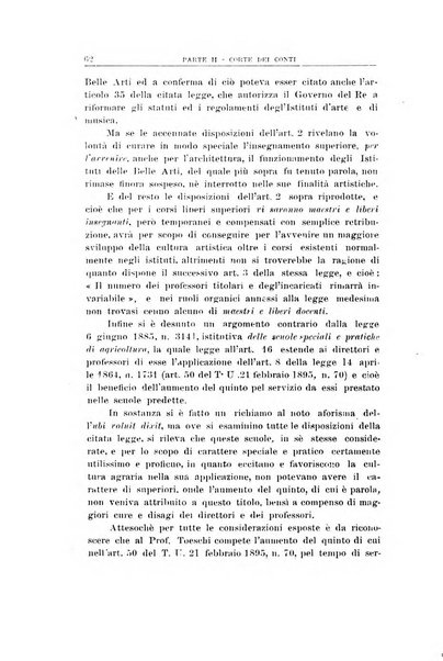 La giustizia amministrativa raccolta di decisioni e pareri del Consiglio di Stato, decisioni della Corte dei conti, sentenze della Cassazione di Roma, e decisioni delle Giunte provinciali amministrative