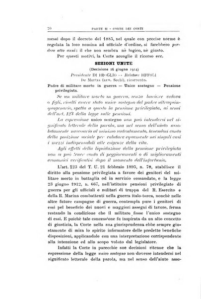 La giustizia amministrativa raccolta di decisioni e pareri del Consiglio di Stato, decisioni della Corte dei conti, sentenze della Cassazione di Roma, e decisioni delle Giunte provinciali amministrative