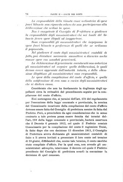 La giustizia amministrativa raccolta di decisioni e pareri del Consiglio di Stato, decisioni della Corte dei conti, sentenze della Cassazione di Roma, e decisioni delle Giunte provinciali amministrative