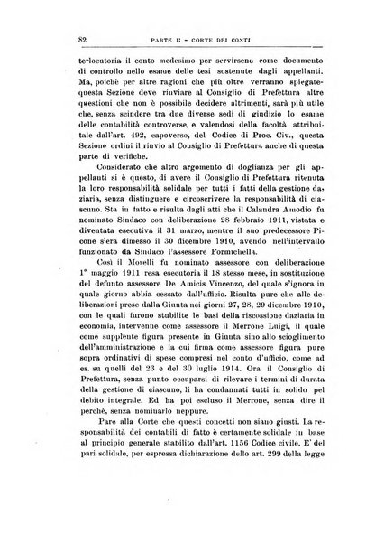 La giustizia amministrativa raccolta di decisioni e pareri del Consiglio di Stato, decisioni della Corte dei conti, sentenze della Cassazione di Roma, e decisioni delle Giunte provinciali amministrative