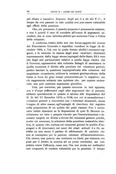 La giustizia amministrativa raccolta di decisioni e pareri del Consiglio di Stato, decisioni della Corte dei conti, sentenze della Cassazione di Roma, e decisioni delle Giunte provinciali amministrative