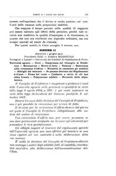 La giustizia amministrativa raccolta di decisioni e pareri del Consiglio di Stato, decisioni della Corte dei conti, sentenze della Cassazione di Roma, e decisioni delle Giunte provinciali amministrative