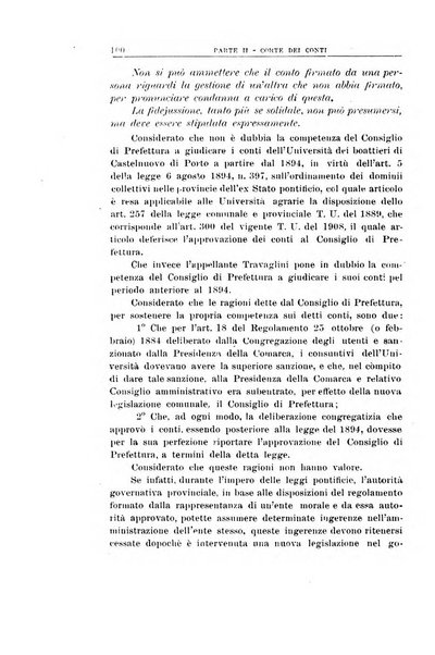 La giustizia amministrativa raccolta di decisioni e pareri del Consiglio di Stato, decisioni della Corte dei conti, sentenze della Cassazione di Roma, e decisioni delle Giunte provinciali amministrative