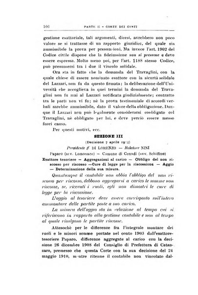 La giustizia amministrativa raccolta di decisioni e pareri del Consiglio di Stato, decisioni della Corte dei conti, sentenze della Cassazione di Roma, e decisioni delle Giunte provinciali amministrative