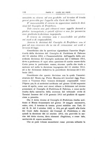 La giustizia amministrativa raccolta di decisioni e pareri del Consiglio di Stato, decisioni della Corte dei conti, sentenze della Cassazione di Roma, e decisioni delle Giunte provinciali amministrative