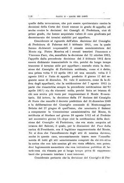 La giustizia amministrativa raccolta di decisioni e pareri del Consiglio di Stato, decisioni della Corte dei conti, sentenze della Cassazione di Roma, e decisioni delle Giunte provinciali amministrative