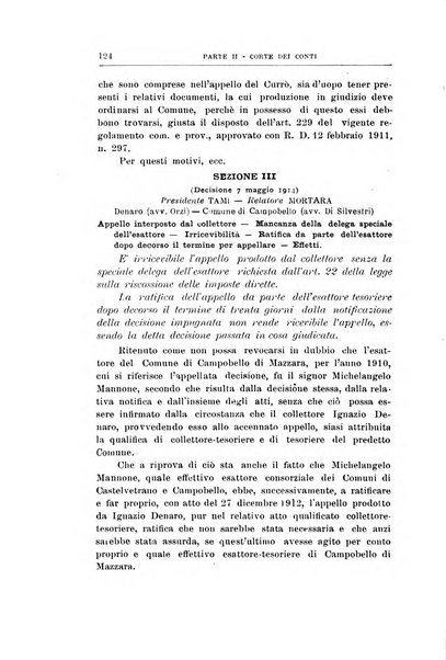 La giustizia amministrativa raccolta di decisioni e pareri del Consiglio di Stato, decisioni della Corte dei conti, sentenze della Cassazione di Roma, e decisioni delle Giunte provinciali amministrative