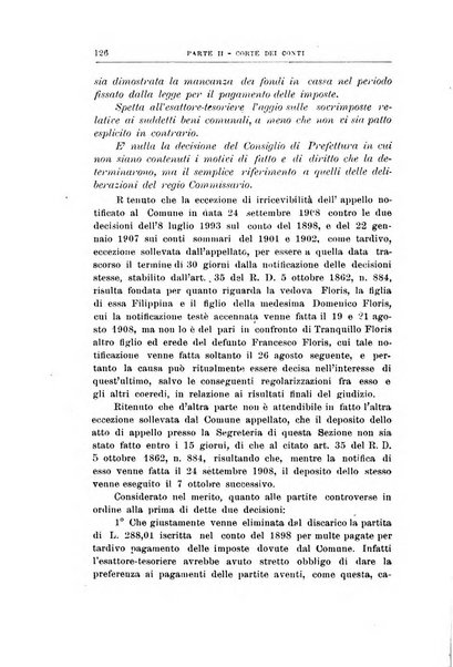 La giustizia amministrativa raccolta di decisioni e pareri del Consiglio di Stato, decisioni della Corte dei conti, sentenze della Cassazione di Roma, e decisioni delle Giunte provinciali amministrative