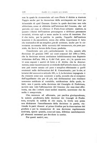 La giustizia amministrativa raccolta di decisioni e pareri del Consiglio di Stato, decisioni della Corte dei conti, sentenze della Cassazione di Roma, e decisioni delle Giunte provinciali amministrative