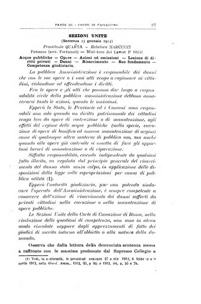 La giustizia amministrativa raccolta di decisioni e pareri del Consiglio di Stato, decisioni della Corte dei conti, sentenze della Cassazione di Roma, e decisioni delle Giunte provinciali amministrative