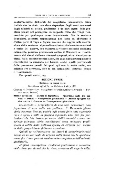 La giustizia amministrativa raccolta di decisioni e pareri del Consiglio di Stato, decisioni della Corte dei conti, sentenze della Cassazione di Roma, e decisioni delle Giunte provinciali amministrative