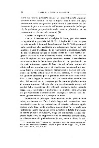 La giustizia amministrativa raccolta di decisioni e pareri del Consiglio di Stato, decisioni della Corte dei conti, sentenze della Cassazione di Roma, e decisioni delle Giunte provinciali amministrative