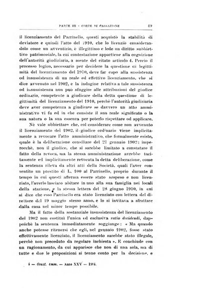 La giustizia amministrativa raccolta di decisioni e pareri del Consiglio di Stato, decisioni della Corte dei conti, sentenze della Cassazione di Roma, e decisioni delle Giunte provinciali amministrative