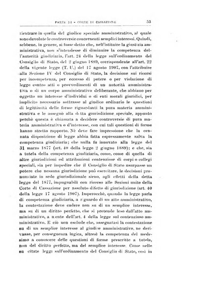 La giustizia amministrativa raccolta di decisioni e pareri del Consiglio di Stato, decisioni della Corte dei conti, sentenze della Cassazione di Roma, e decisioni delle Giunte provinciali amministrative