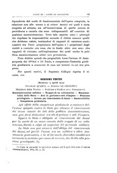 La giustizia amministrativa raccolta di decisioni e pareri del Consiglio di Stato, decisioni della Corte dei conti, sentenze della Cassazione di Roma, e decisioni delle Giunte provinciali amministrative