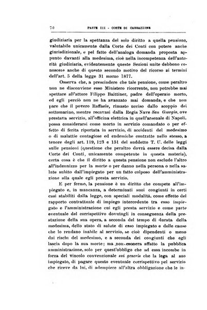 La giustizia amministrativa raccolta di decisioni e pareri del Consiglio di Stato, decisioni della Corte dei conti, sentenze della Cassazione di Roma, e decisioni delle Giunte provinciali amministrative