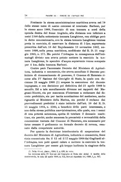 La giustizia amministrativa raccolta di decisioni e pareri del Consiglio di Stato, decisioni della Corte dei conti, sentenze della Cassazione di Roma, e decisioni delle Giunte provinciali amministrative