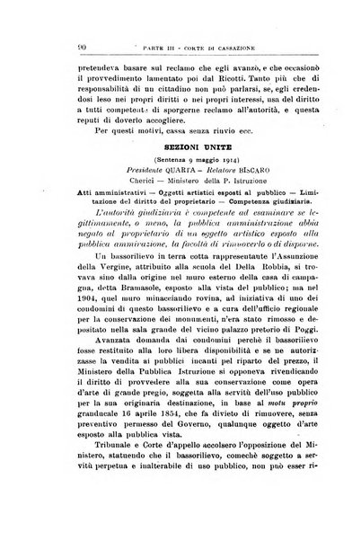 La giustizia amministrativa raccolta di decisioni e pareri del Consiglio di Stato, decisioni della Corte dei conti, sentenze della Cassazione di Roma, e decisioni delle Giunte provinciali amministrative