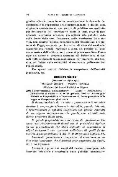 La giustizia amministrativa raccolta di decisioni e pareri del Consiglio di Stato, decisioni della Corte dei conti, sentenze della Cassazione di Roma, e decisioni delle Giunte provinciali amministrative