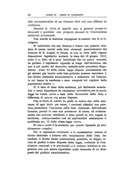 La giustizia amministrativa raccolta di decisioni e pareri del Consiglio di Stato, decisioni della Corte dei conti, sentenze della Cassazione di Roma, e decisioni delle Giunte provinciali amministrative