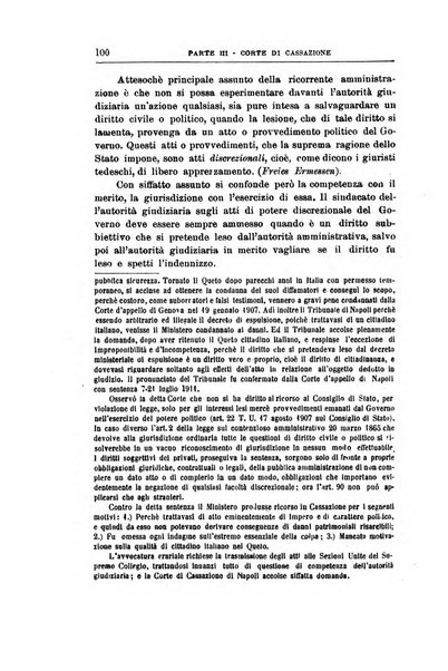 La giustizia amministrativa raccolta di decisioni e pareri del Consiglio di Stato, decisioni della Corte dei conti, sentenze della Cassazione di Roma, e decisioni delle Giunte provinciali amministrative