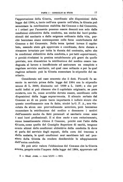 La giustizia amministrativa raccolta di decisioni e pareri del Consiglio di Stato, decisioni della Corte dei conti, sentenze della Cassazione di Roma, e decisioni delle Giunte provinciali amministrative