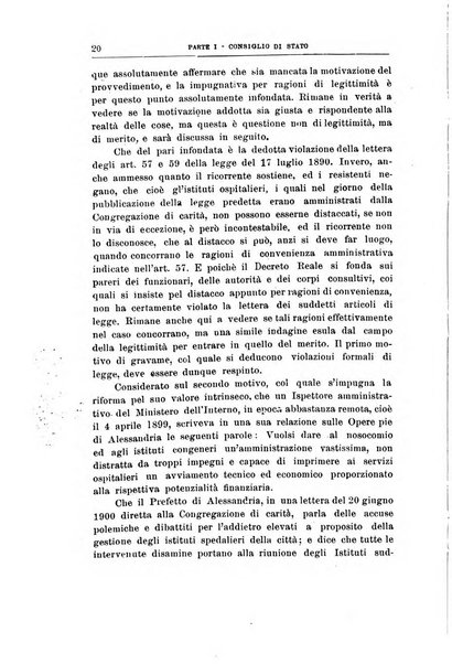 La giustizia amministrativa raccolta di decisioni e pareri del Consiglio di Stato, decisioni della Corte dei conti, sentenze della Cassazione di Roma, e decisioni delle Giunte provinciali amministrative