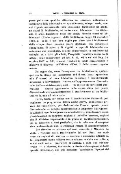 La giustizia amministrativa raccolta di decisioni e pareri del Consiglio di Stato, decisioni della Corte dei conti, sentenze della Cassazione di Roma, e decisioni delle Giunte provinciali amministrative