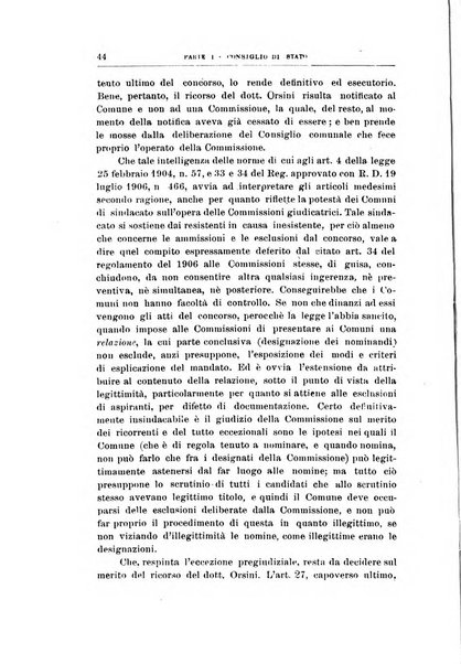 La giustizia amministrativa raccolta di decisioni e pareri del Consiglio di Stato, decisioni della Corte dei conti, sentenze della Cassazione di Roma, e decisioni delle Giunte provinciali amministrative