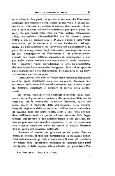 La giustizia amministrativa raccolta di decisioni e pareri del Consiglio di Stato, decisioni della Corte dei conti, sentenze della Cassazione di Roma, e decisioni delle Giunte provinciali amministrative