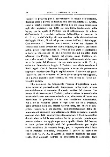 La giustizia amministrativa raccolta di decisioni e pareri del Consiglio di Stato, decisioni della Corte dei conti, sentenze della Cassazione di Roma, e decisioni delle Giunte provinciali amministrative