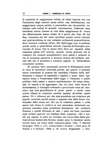 La giustizia amministrativa raccolta di decisioni e pareri del Consiglio di Stato, decisioni della Corte dei conti, sentenze della Cassazione di Roma, e decisioni delle Giunte provinciali amministrative