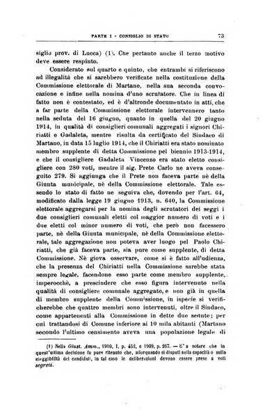 La giustizia amministrativa raccolta di decisioni e pareri del Consiglio di Stato, decisioni della Corte dei conti, sentenze della Cassazione di Roma, e decisioni delle Giunte provinciali amministrative