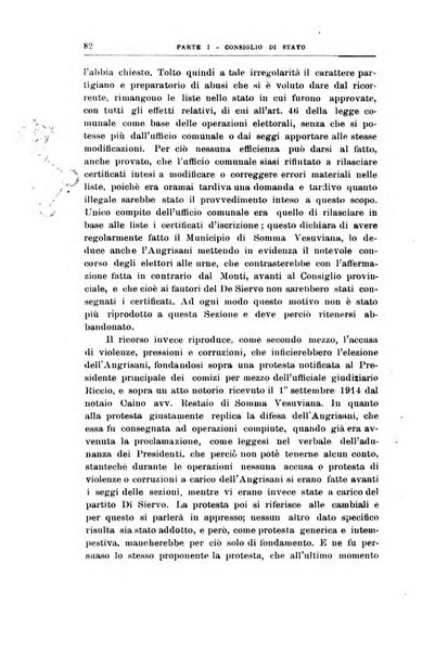 La giustizia amministrativa raccolta di decisioni e pareri del Consiglio di Stato, decisioni della Corte dei conti, sentenze della Cassazione di Roma, e decisioni delle Giunte provinciali amministrative