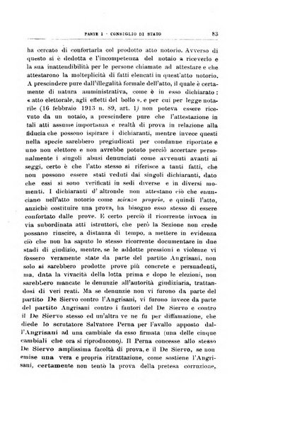 La giustizia amministrativa raccolta di decisioni e pareri del Consiglio di Stato, decisioni della Corte dei conti, sentenze della Cassazione di Roma, e decisioni delle Giunte provinciali amministrative