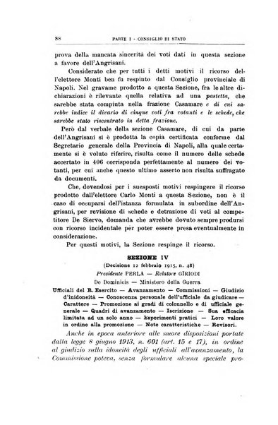 La giustizia amministrativa raccolta di decisioni e pareri del Consiglio di Stato, decisioni della Corte dei conti, sentenze della Cassazione di Roma, e decisioni delle Giunte provinciali amministrative